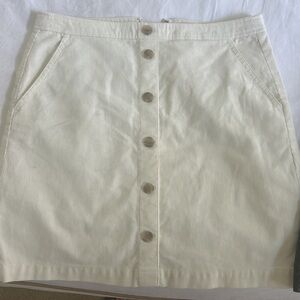 J.Crew corduroy mini skirt